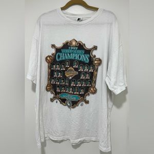 Starter + Marlins t-shirts